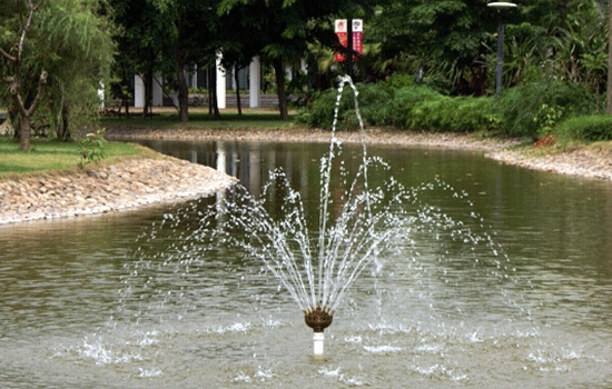 太陽(yáng)能讓景觀水動(dòng)起來(lái)--轉(zhuǎn)載4月14日深圳商報(bào)