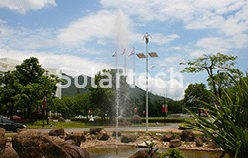 清華大學(xué)深圳研究生院景觀噴泉